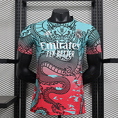 REAL MADRID DRAGON RED & BLUE FADE
