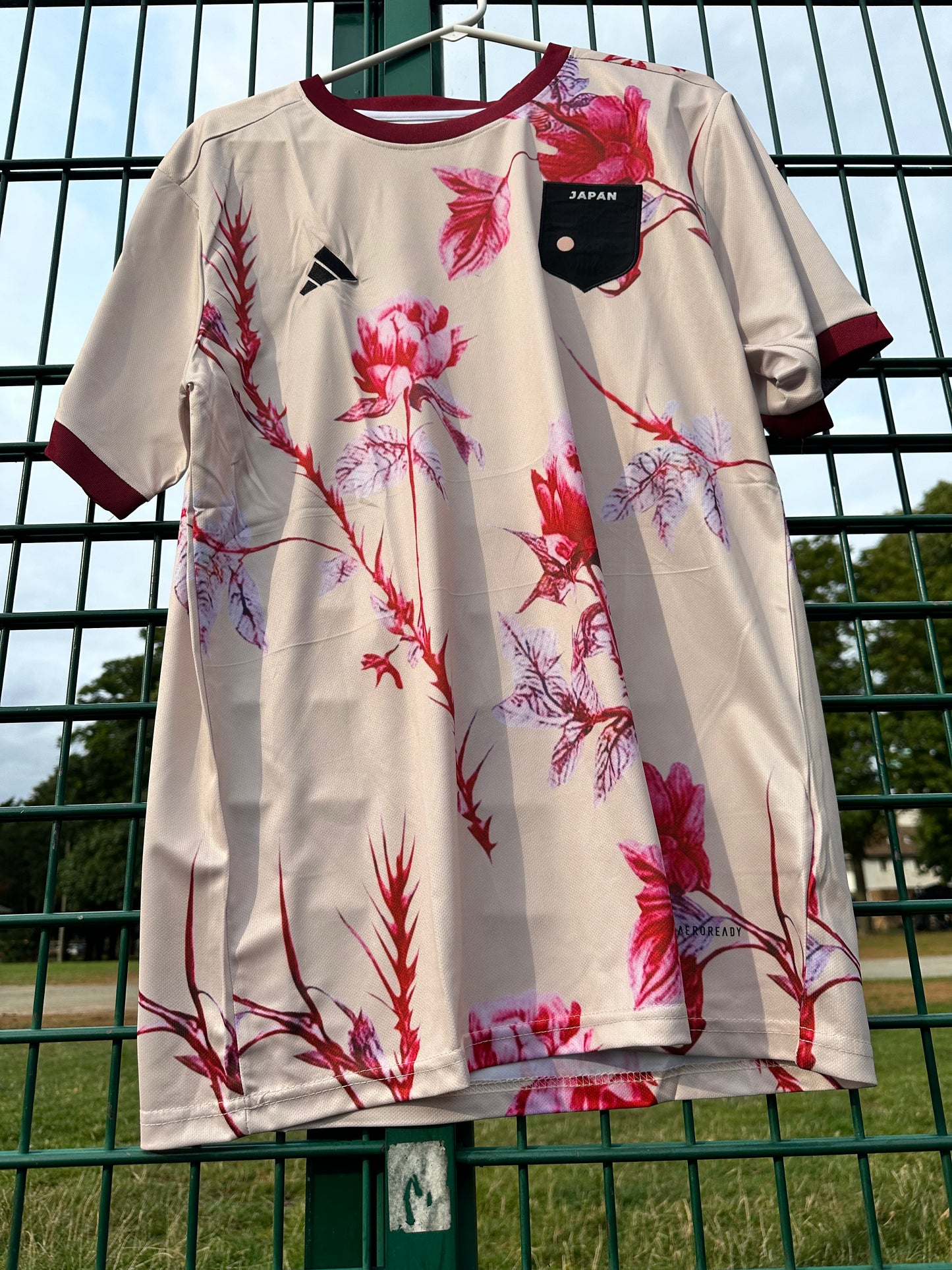 Japan National Team Pink Flower