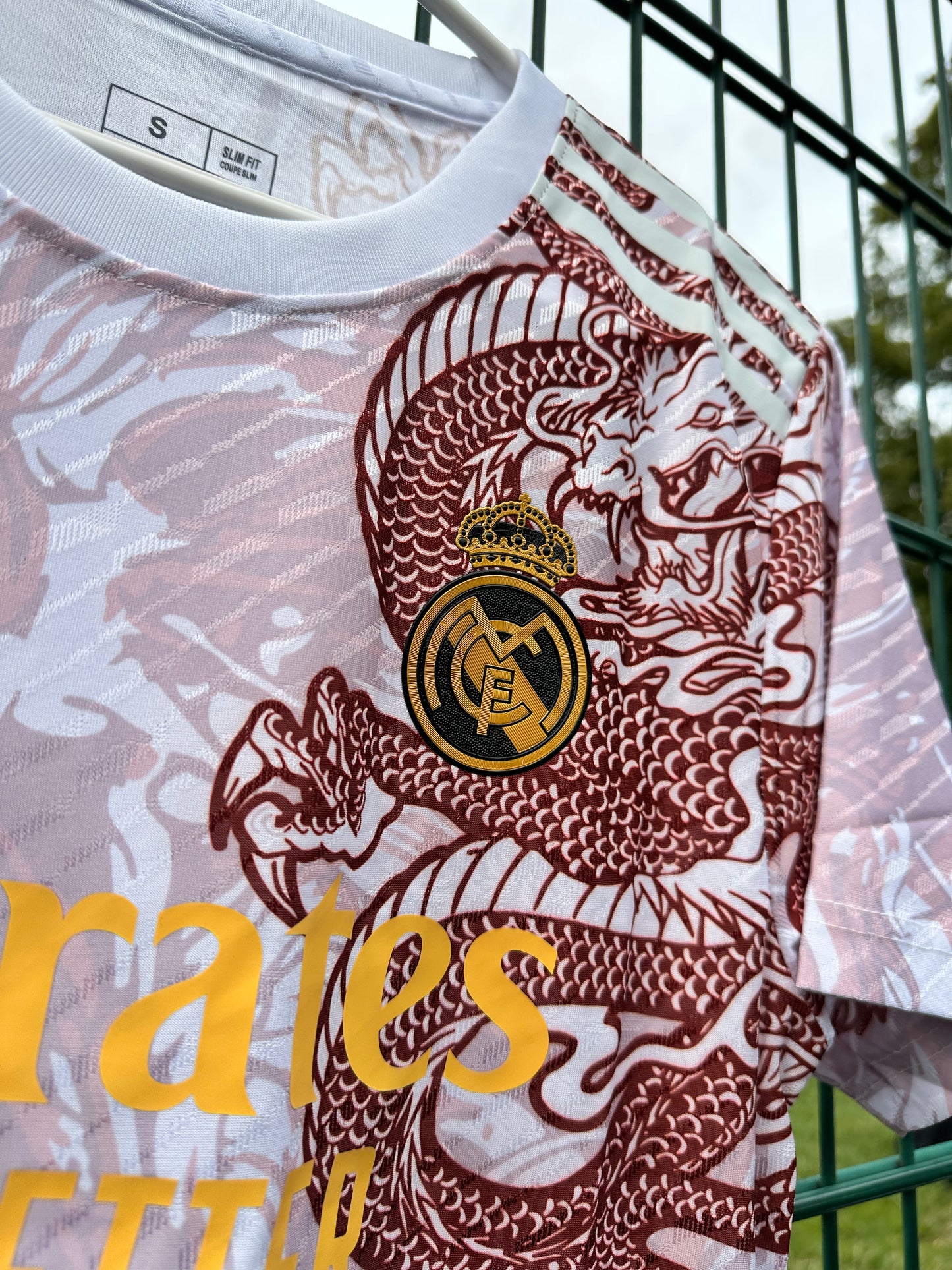 Real Madrid Dragon White & Brown